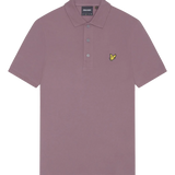 Lyle &amp; Scott Polo Plain Highland Mauve