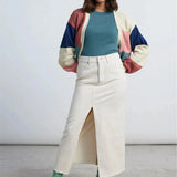 24COLOURS Denim Skirt 70755