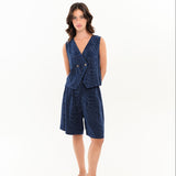 Pantalón BEHULAH Corto Marea Azul Marino