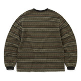 Camiseta THISISNEVERTHAT™ Pattern Striped Khaki