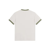 Camiseta POLAR SKATE CO Ringer Pale Taupe Army