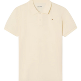 Polo clasico SILBON liso crema