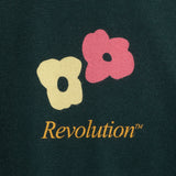 REVOLUTION 1423 FLO Darkgreen T-shirt