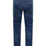 Vaqueros Regular Fit Weft Med Blue
