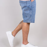 Gianni Lupo GL2511YH Denim-Bermudashorts
