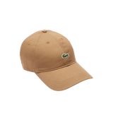 LACOSTE Unisex-Kappe aus Bio-Baumwoll-Twill