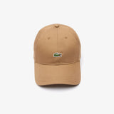 LACOSTE Unisex-Kappe aus Bio-Baumwoll-Twill