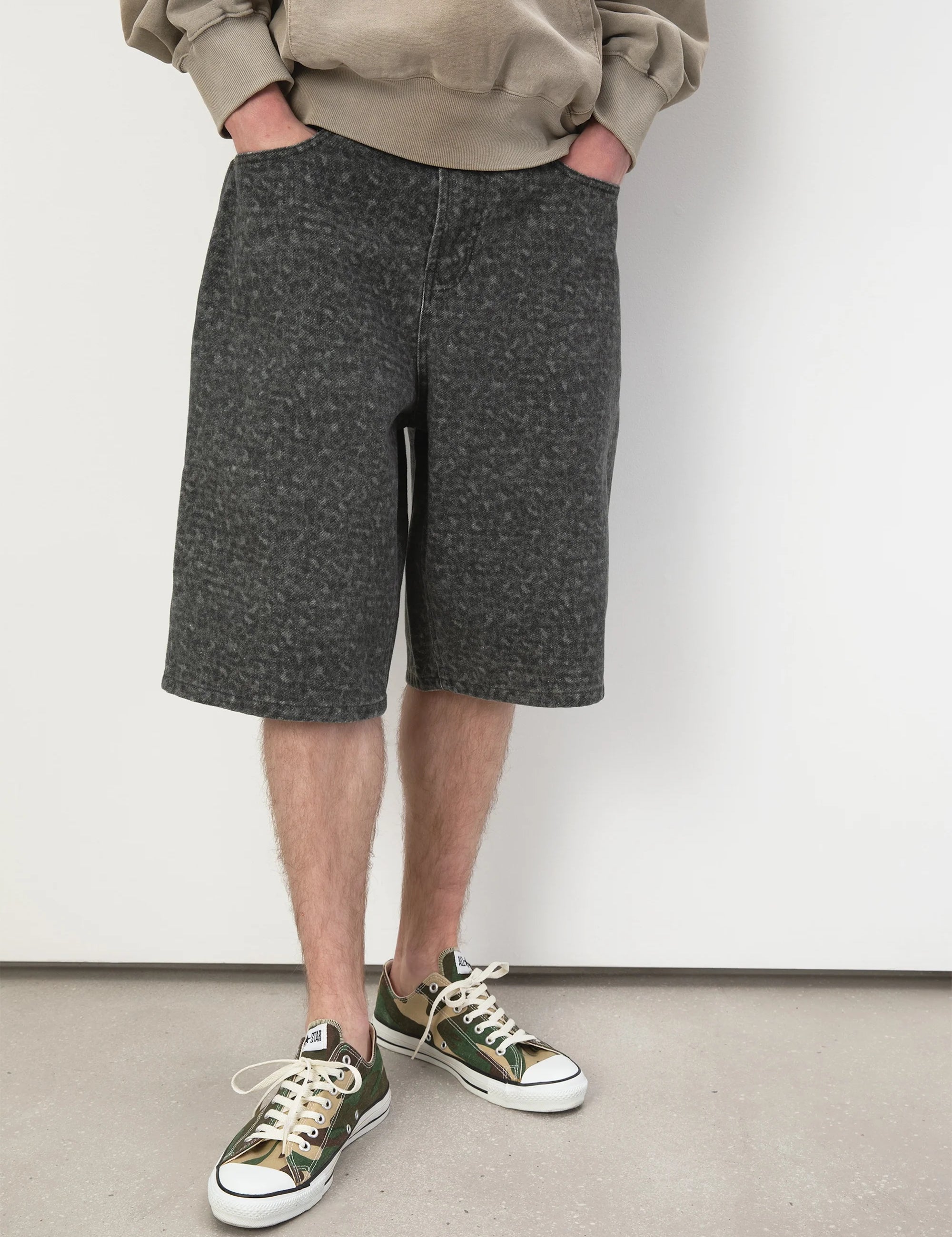 Pantalones Cortos THISISNEVERTHAT™ Releaxed Painter Leopard