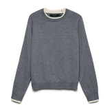 Jersey VERO MODA Wonderful Medium Grey Melange / Birch