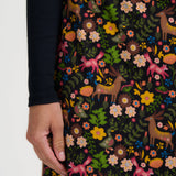 Falda SUGARHILL Jayda Midi Black Forest — vista 4