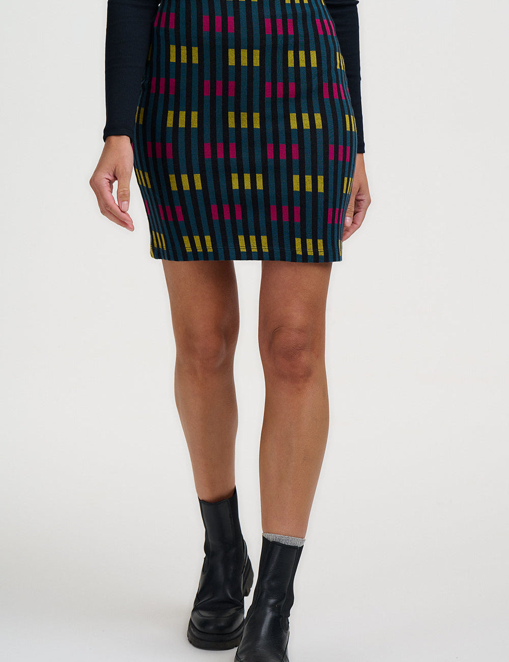 Falda SUGARHILL Litzy Petrol Lights — vista 2
