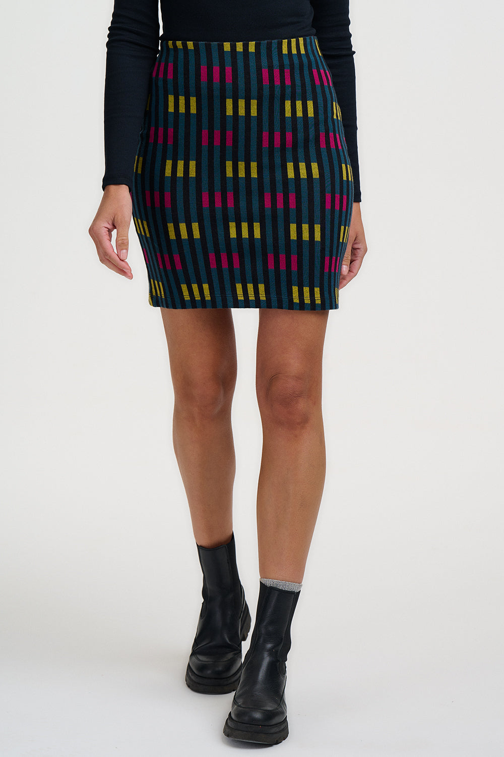 Falda SUGARHILL Litzy Petrol Lights — vista 2