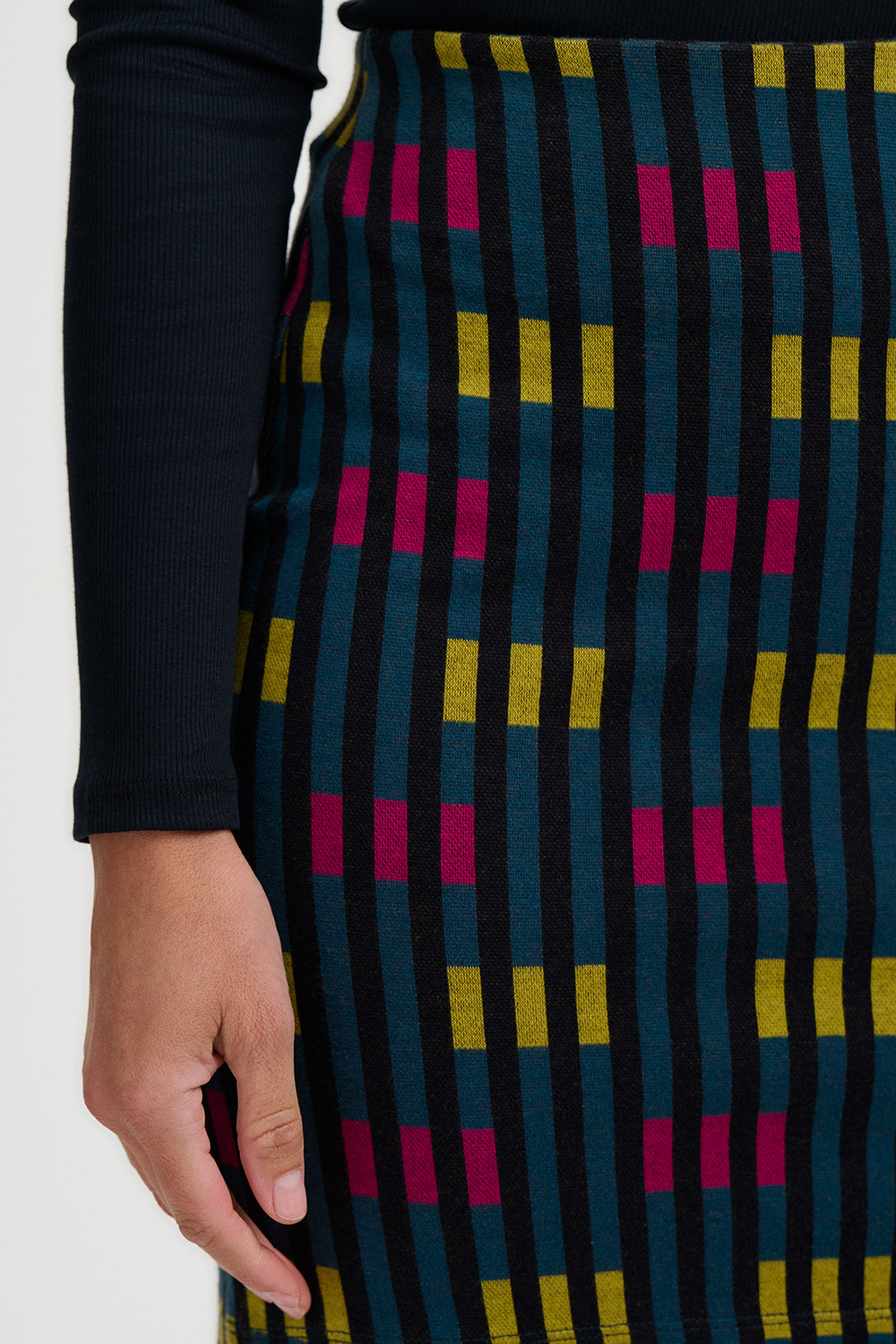 Falda SUGARHILL Litzy Petrol Lights — vista 3