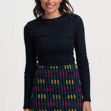 Falda SUGARHILL Litzy Petrol Lights — vista 4