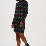 Falda SUGARHILL Litzy Petrol Lights — vista 6