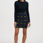 Falda SUGARHILL Litzy Petrol Lights — vista 7