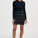 Falda SUGARHILL Litzy Petrol Lights — vista 7