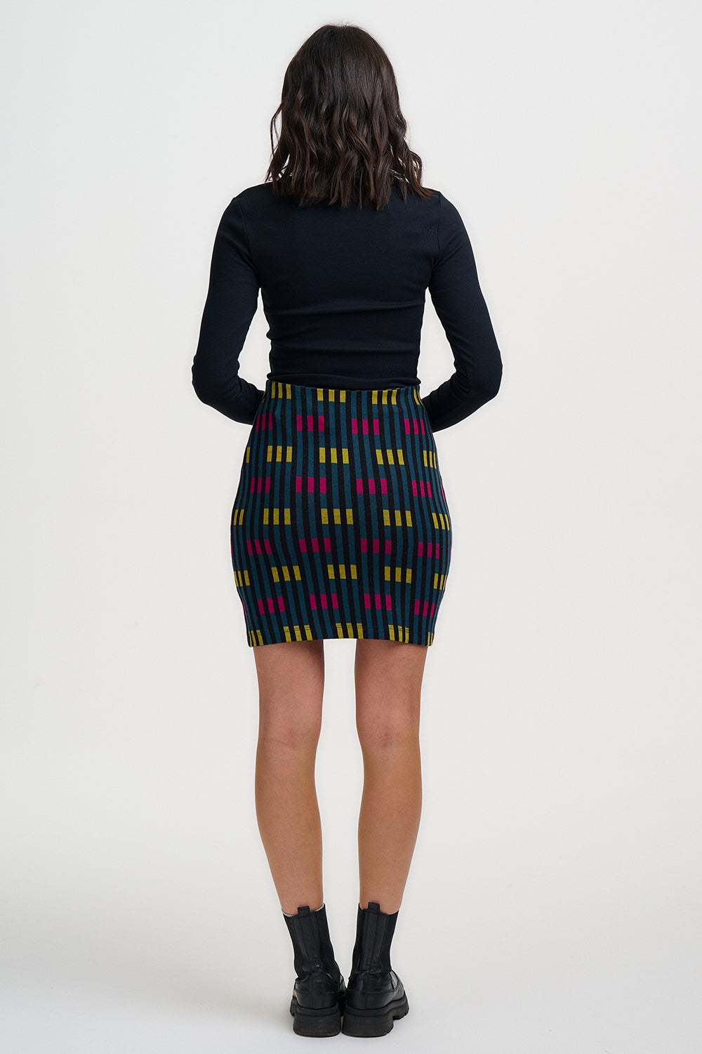 Falda SUGARHILL Litzy Petrol Lights — vista 8