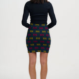 Falda SUGARHILL Litzy Petrol Lights — vista 8