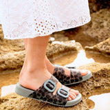 Sandalia IGOR Habana Brillo Verde