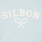 Camiseta SILBON Raqueta Media Aguamarina