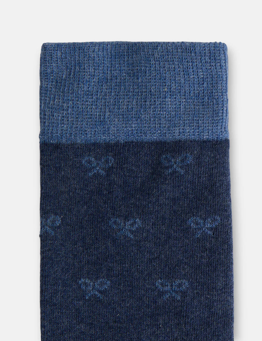 Calcetines SILBON Multiraquetas Azul Marino