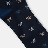 Calcetines SILBON Multiraquetas Colores Azul