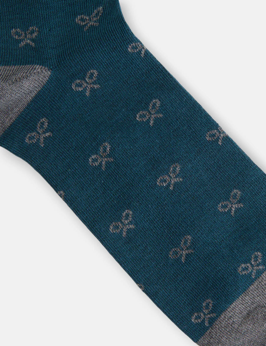 Calcetines SILBON Multiraquetas Verde Oscuro