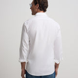 Camisa SILBON Sport Lino Blanco