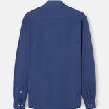 Camisa SILBON Sport Lino Azul Marino