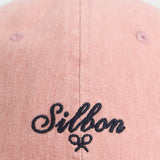 Gorra SILBON estilo denim coral