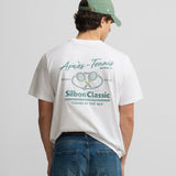 Camiseta SILBON Apres-Tennis Blanca