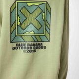 Sudadera BLUE BANANA Unisex Sage Font