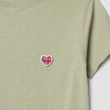Camiseta BLUE BANANA Mujer Heart Sage