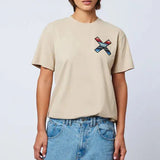 BLUE BANANA Klassisches Sand-T-Shirt 