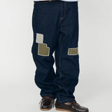 Pantalones WE ARE NOT FRIENDS Vaqueros Sashiko