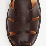 POMPEII Savoi Mahagoni Sandale