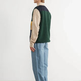 Chaleco EDMMOND Shearling Dark Green