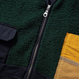 Chaleco EDMMOND Shearling Dark Green