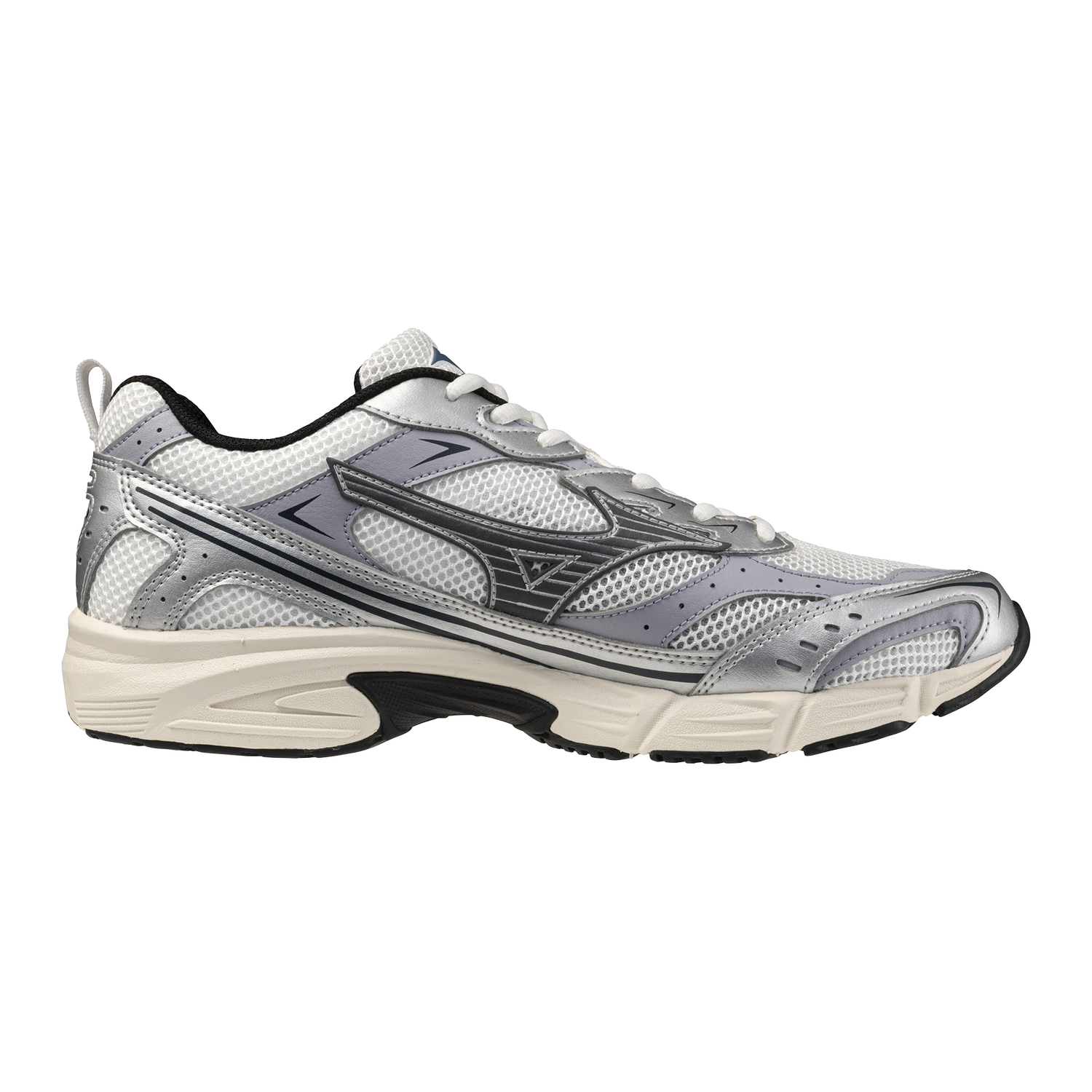 Zapatillas MIZUNO MXR Sport GF White / Iron Gate / Silver - vista oficial 3