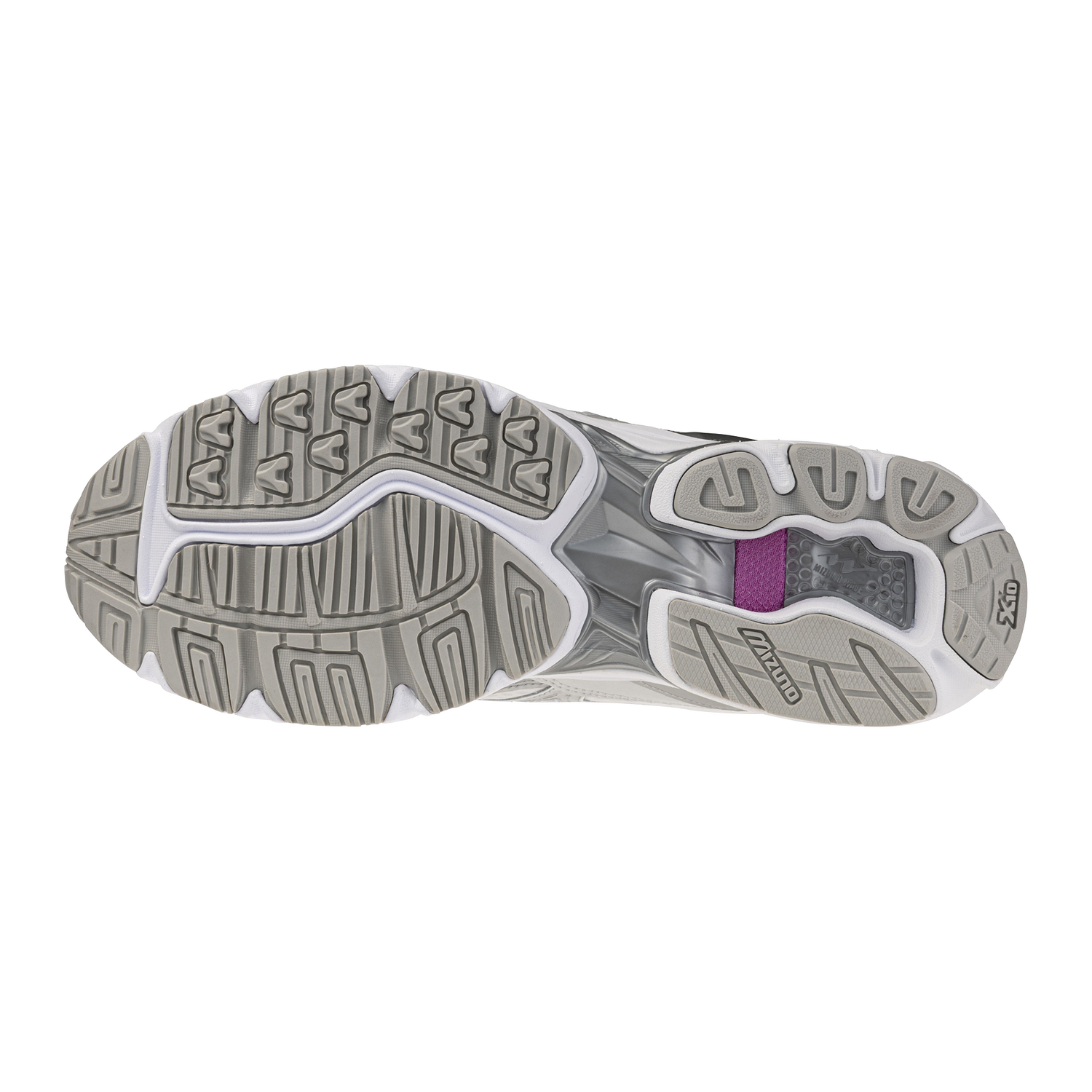 Zapatillas MIZUNO Wave Rider 10 Jewels Cloudscape / Silver / Ultimate Gray - vista oficial 2