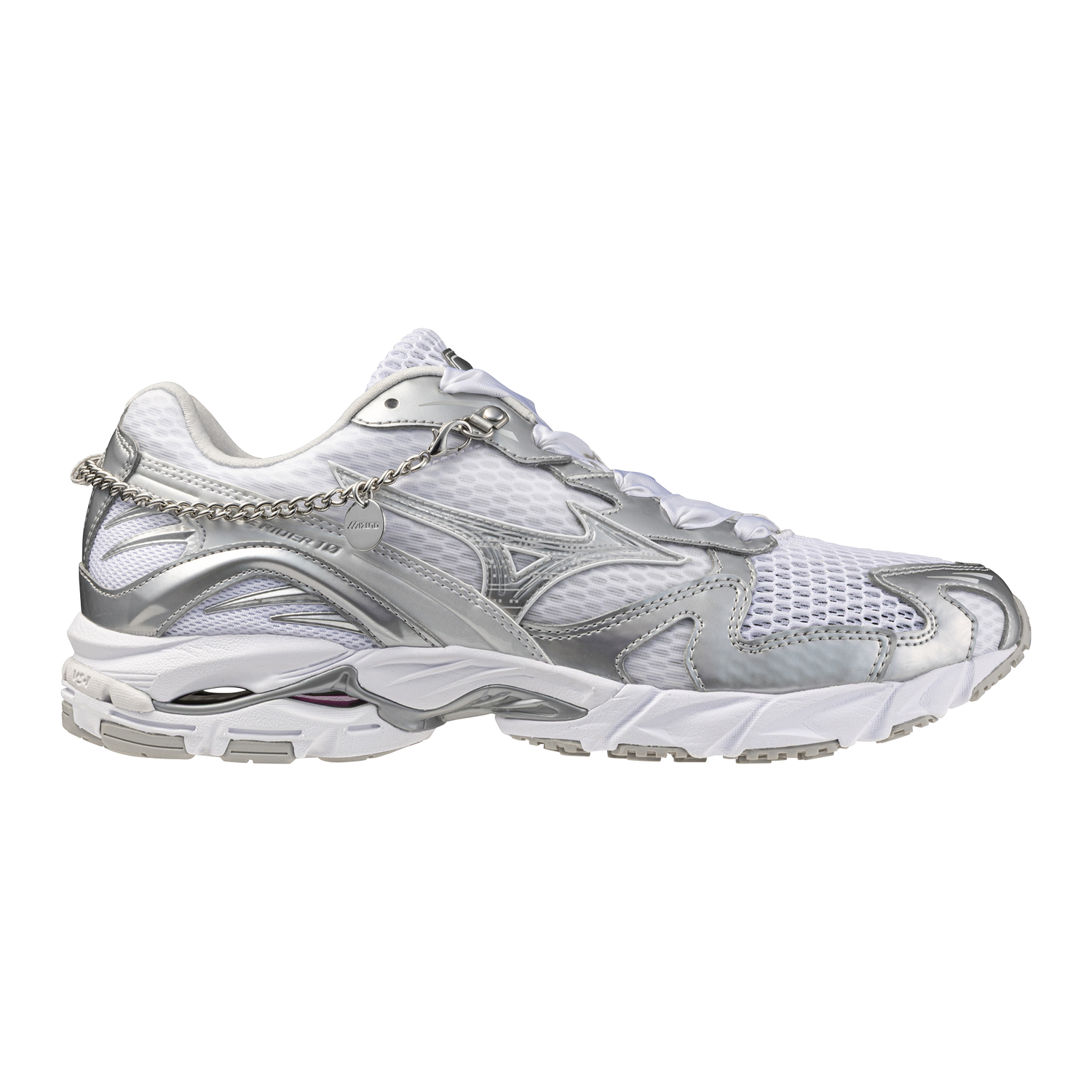 Zapatillas MIZUNO Wave Rider 10 Jewels Cloudscape / Silver / Ultimate Gray - vista oficial 6