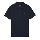 Polo LYLE & SCOTT Popcorn Jacquard Dark Navy