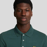 Lyle &amp; Scott Plain Argyle Teal Polo