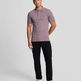 Lyle &amp; Scott Polo Plain Highland Mauve