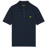 LYLE &amp; SCOTT Plain Dark Navy Polo