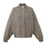 Chaqueta FRNCH Padoue Vichy Negro