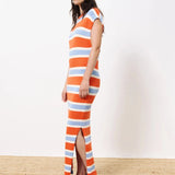 Französisches Alette Rotes Kleid