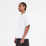 Camiseta LAST RESORT AB Atlas Monogram White Brick Red