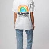 Camiseta BLUE BANANA Rainbow White